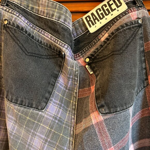 The Ragged Priest, Free People Multi Colored Jeans Denim Size 34/14 - Picture 4 of 5